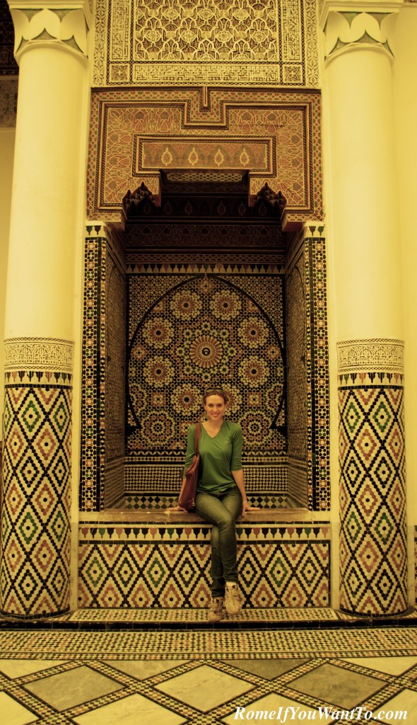 Inside the Museum of Marrakech