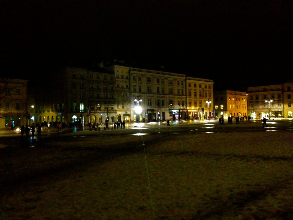 Snowy Krakow