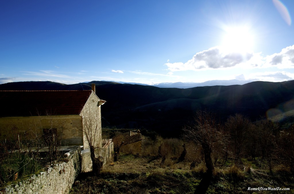 Mountain, and sky, views around every corner.