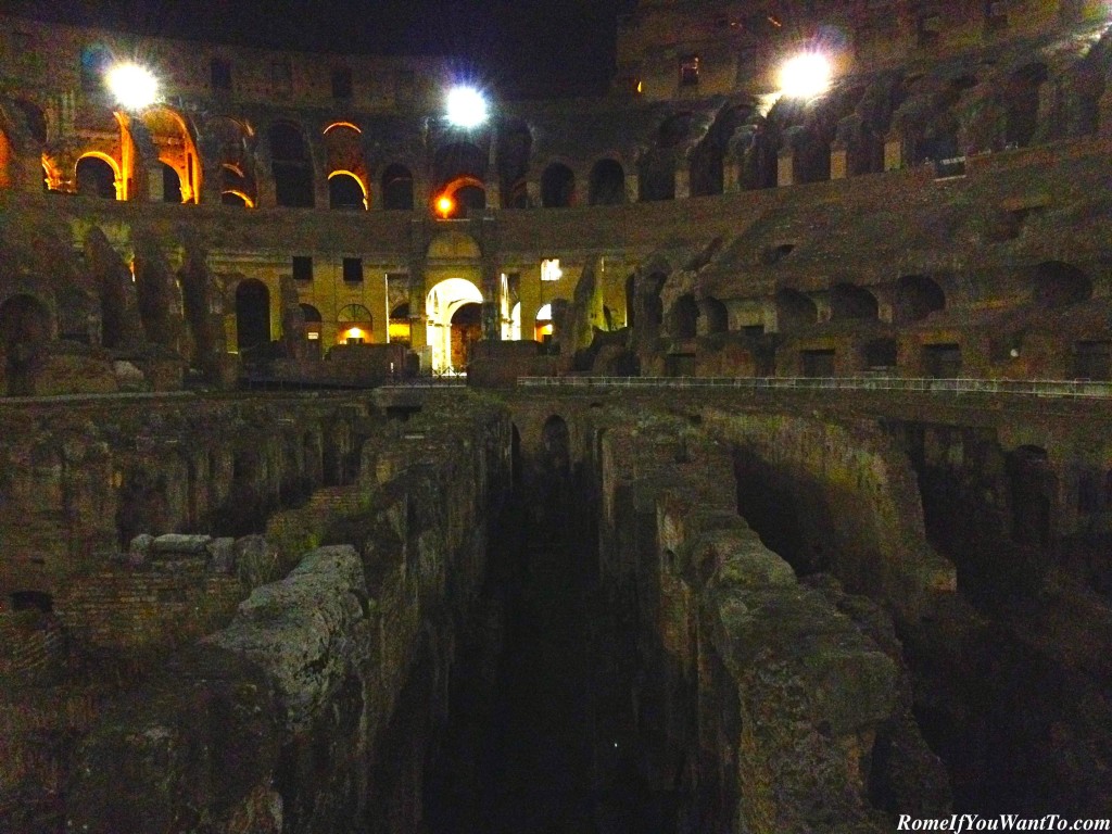 Colosseum at Night Rome Tour